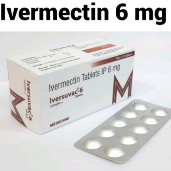 Iversuvac-6 (Ивермектин 6мг) 100таблеток