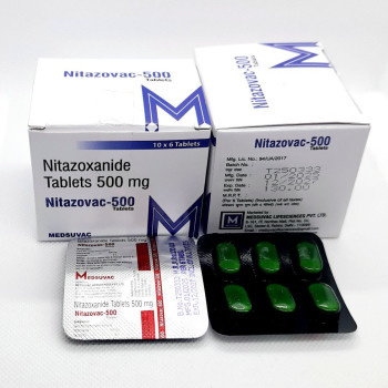 Nitazovac-500 (Нитазоксанид 500) 6таблеток
