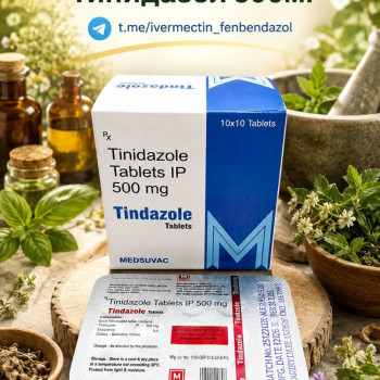 Tindazole-500 (Тинидазол 500мг) 10таблеток